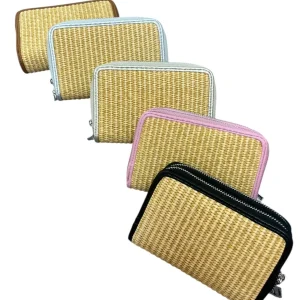 Portafoglio raphia con profilo - Cintura - Stilosa