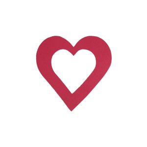 Decorazione natalizia Cuore grande