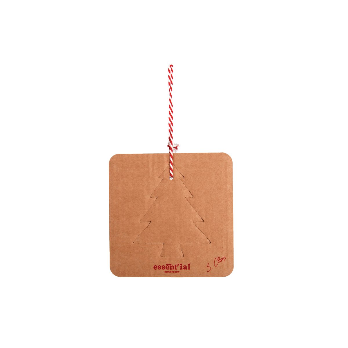 Decorazione natalizia Appendiauguri Albero avana - immagine 2