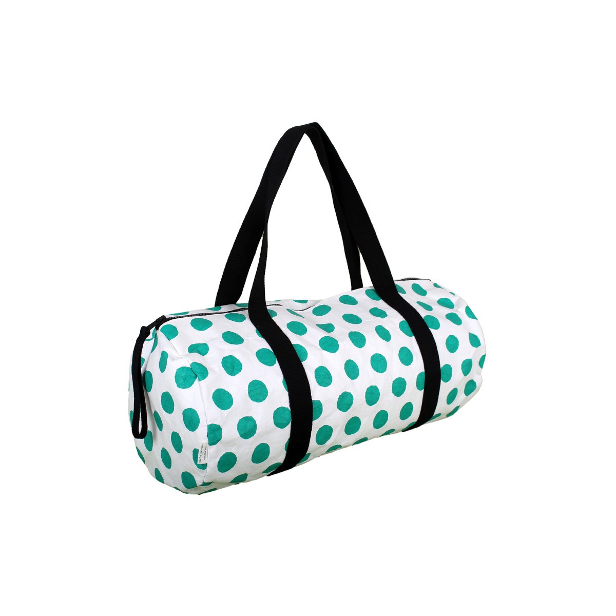 Borsone Weekend L green pois - immagine 2