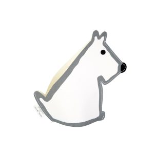 Copri candela Candle cover bau grey