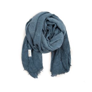 Sciarpa Bamboo Indaco