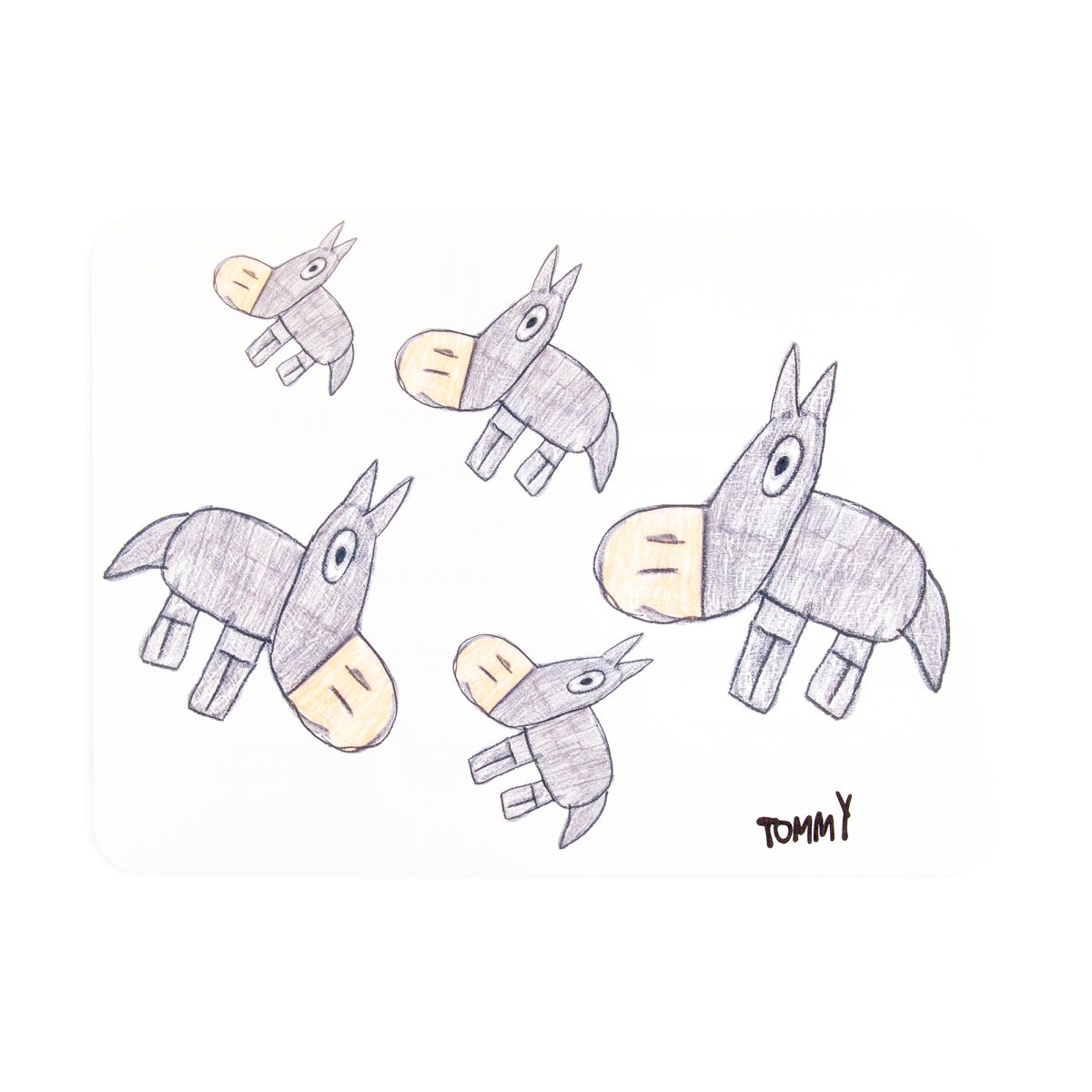 Tommy – Tovaglietta Asino