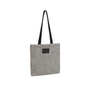 Borsa Square bag Fabric Black Label
