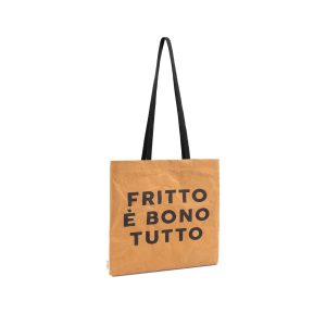 Borsa Square bag Avana Fritto è bono tutto