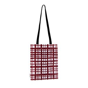 Borsa Square bag S “trame bordeaux”