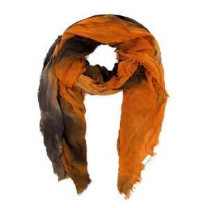 Sciarpa Maltinta color arancio