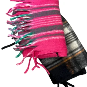 Sciarpa quadroni colorati - abbigliamento - Stilosa