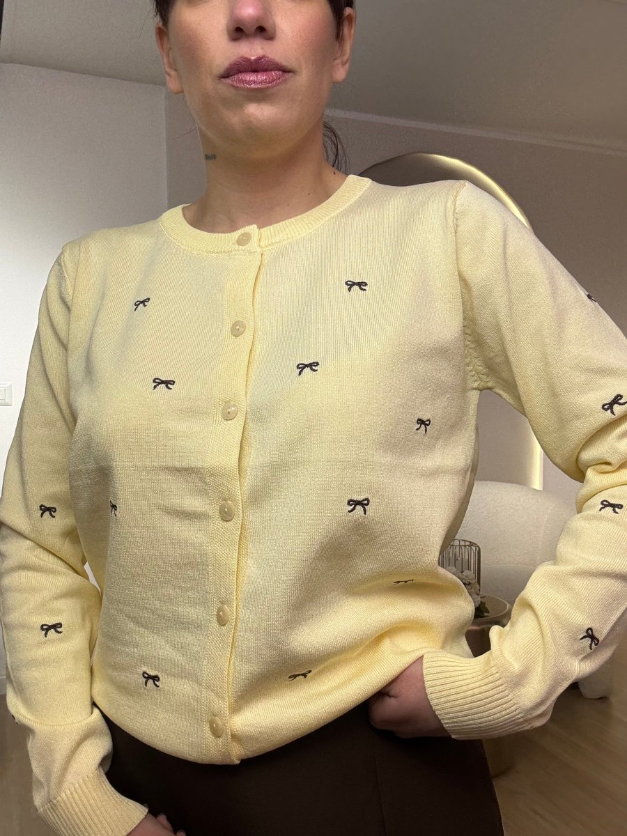 Cardigan fiocchetti - immagine 3