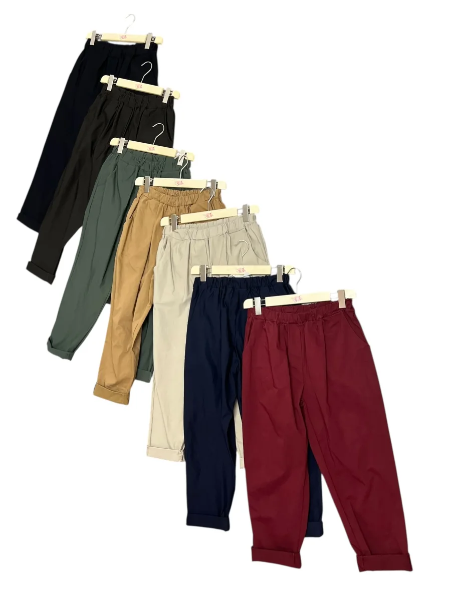 Panta stretch con tasca obliqua - abbigliamento - Stilosa - immagine 4