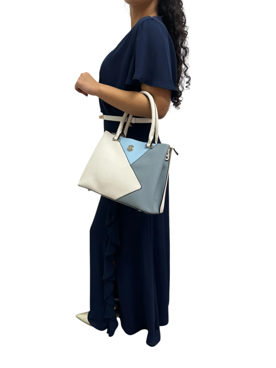 Abito lungo con spacco e rouches - abbigliamento - Artigli - immagine 6