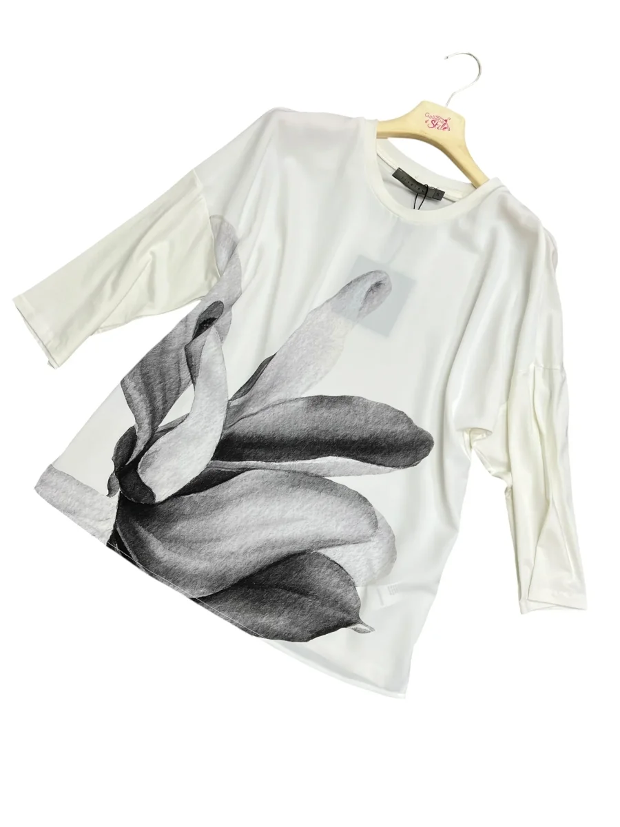 Maglia con stampa grigia - abbigliamento - Artigli - immagine 4