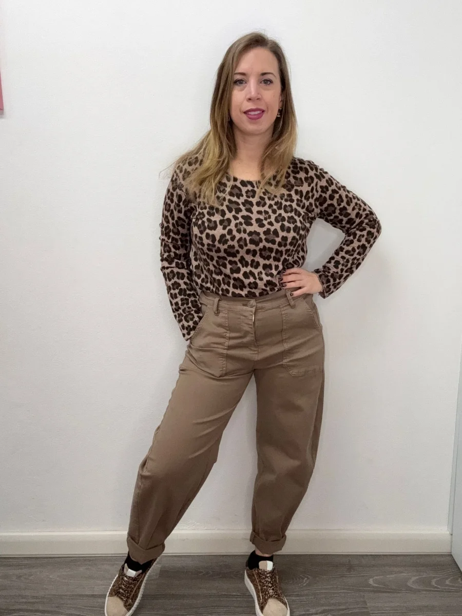 Panta ballon con tasconi - abbigliamento - Stilosa - immagine 2