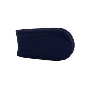 FERMASOLDI MAGNETICO IN PELLE BLU