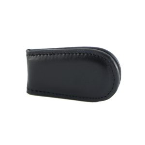 FERMASOLDI MAGNETICO IN PELLE NERO