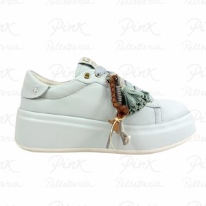 GIO+ Oliva Sneaker Woman Charms OLIVA36A Verde Acqua.