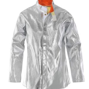 Giacca in fibra aramidica alluminizzata