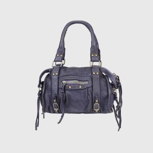 BORSA A MANO IN PELLE VINTAGE ISELA – DISPONIBILE IN VARI COLORI