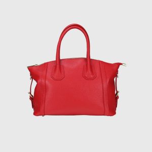 BORSA A MANO IN PELLE MARTELLATA KARINA – DISPONIBILE IN VARI COLORI