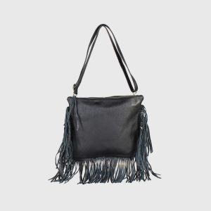 BORSA CON FRANGE A TRACOLLA KIAN – DISPONIBILE IN VARI COLORI