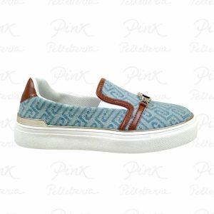LIU JO Kiki 02 Slip On BA6061TX523S3993 Denim/Saddle