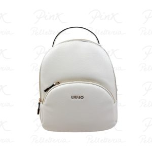LIU JO Manh Ecs M Backpack Bottolato AA6209E1012 X0459 Cream