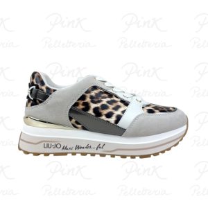LIU JO Maxi Wonder 91 Sneaker BA6011PX811S3956 Milk/Piombo