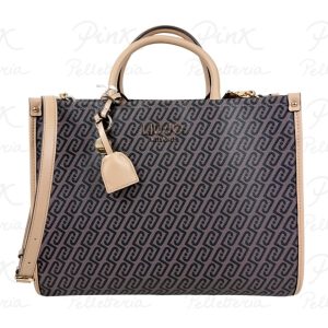 LIU JO Ridhi Ecs M Tote AA6206E1012 C3904 Testa Moro/Dark Cipria