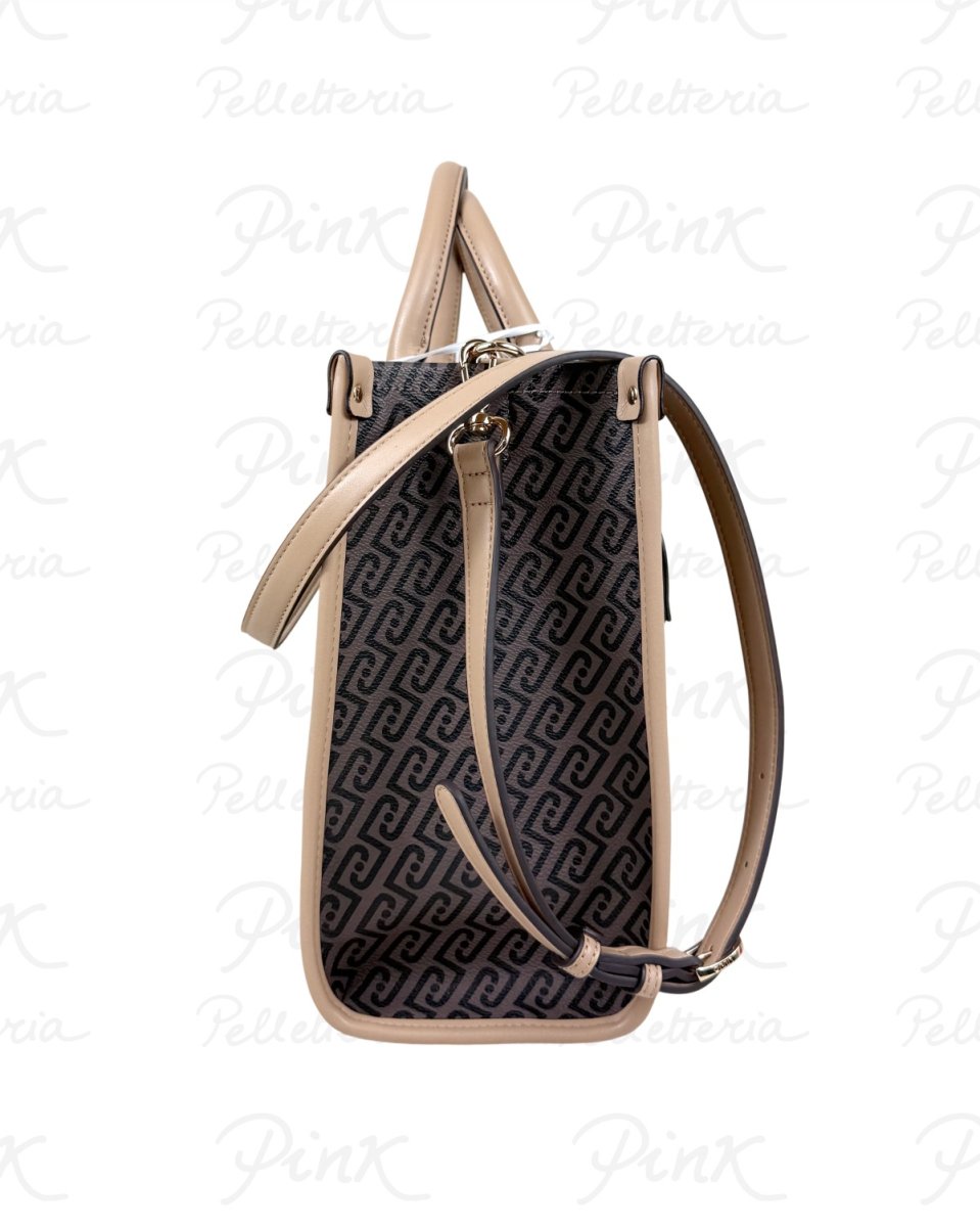 LIU JO Ridhi Ecs M Tote AA6206E1012 C3904 Testa Moro/Dark Cipria - immagine 4