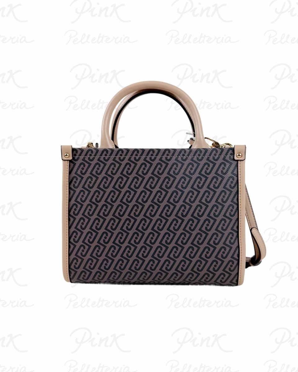 LIU JO Ridhi Ecs S Tote AA6192E1012 C3904 Testa Moro/Dark Cipria - immagine 3