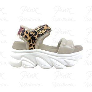 LIU JO Steffy 01 Sandal Spreading BA6083EX014S3991 Rope/Leopard.