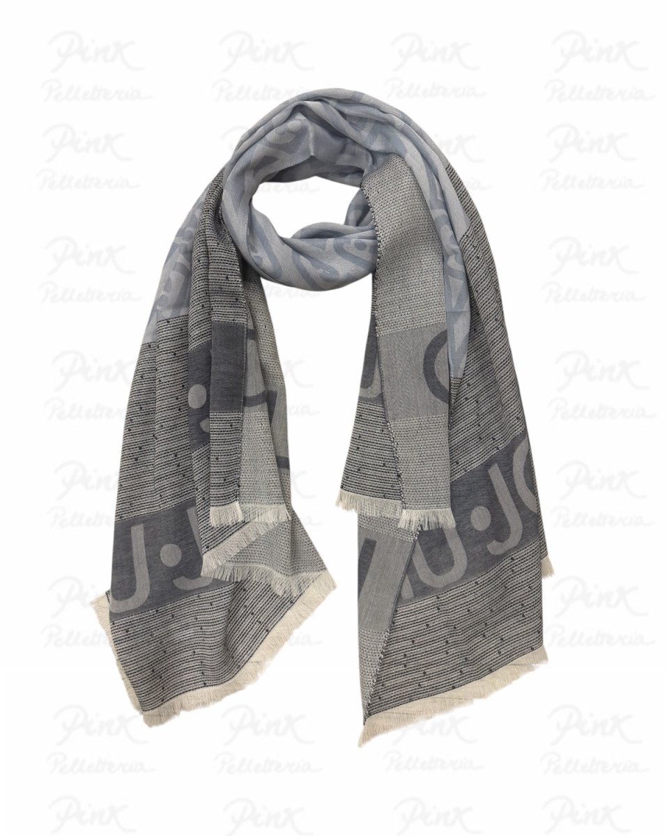 LIU JO Stola Eff Denim /Paillettes 2A6018T0300 00737 Denim - immagine 2