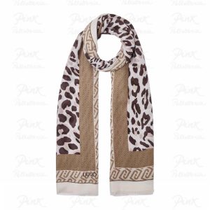LIU JO Stola Portalogo Animal 2A6041T4286 00005 Naturale