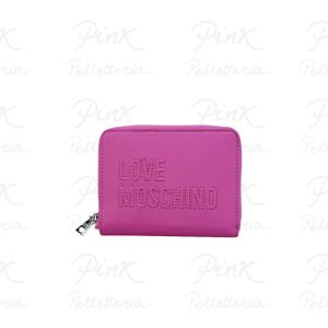LOVE MOSCHINO Grs Portafogli Piccolo c/Zip JC5502PP1O LE0 604 Fuxia
