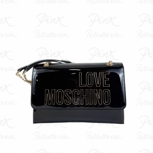 LOVE MOSCHINO Pu Lucido Sottospalla JC4246PP0O KE1 00A Nero