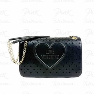 LOVE MOSCHINO Traforato Sottospalla JC4291PP0O KK0 000 Nero
