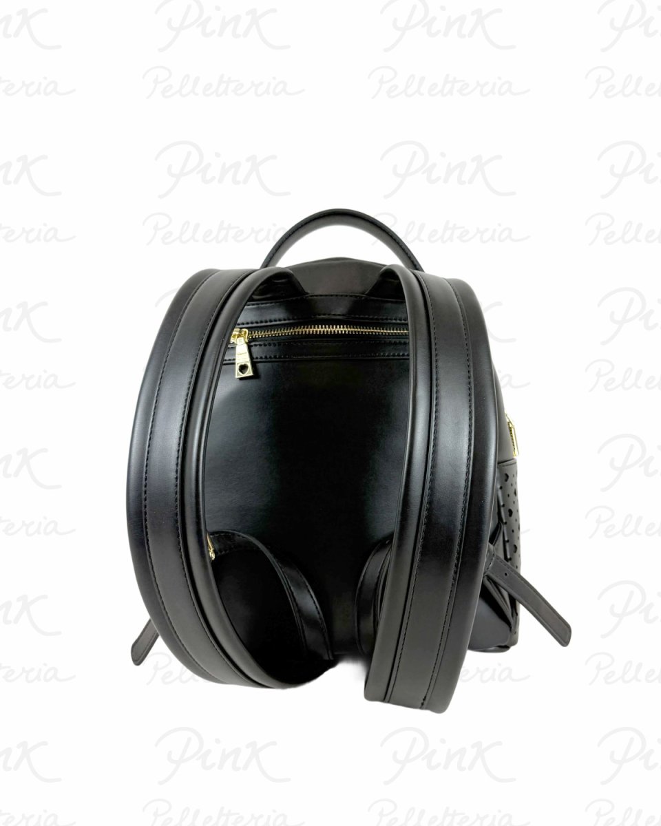LOVE MOSCHINO Traforato Zaino JC4293PP0O KK0 000 Nero - immagine 3