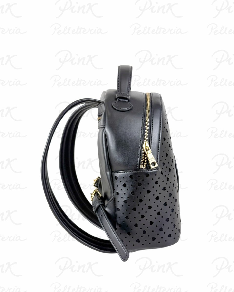 LOVE MOSCHINO Traforato Zaino JC4293PP0O KK0 000 Nero - immagine 4