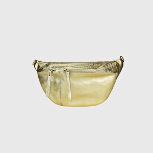 MARSUPIO GRANDE IN PELLE LAMINATA LIAM – DISPONIBILE IN VARI COLORI