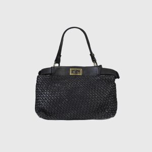 BORSA IN PELLE INTRECCIATA VINTAGE LIBERTAD – DISPONIBILE IN VARI COLORI