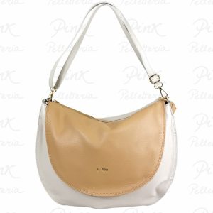 M*BRC Sole Sacca Grande Bicolor H185 Avorio Camel