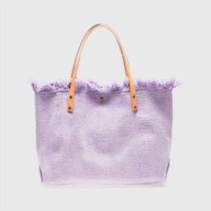 BORSA SHOPPER IN CANVAS E PELLE MAGGIE – DISPONIBILE IN VARI COLORI