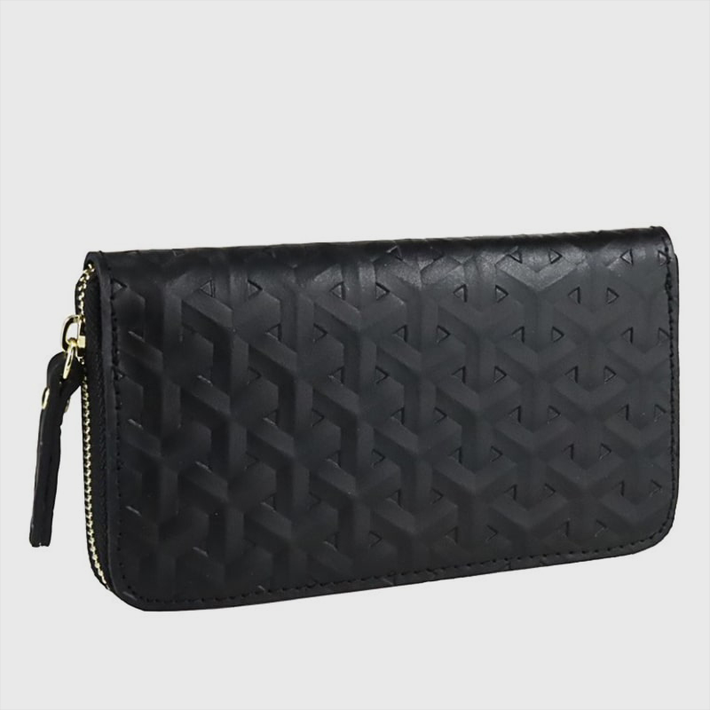 MICHELA PORTAFOGLIO DONNA IN PELLE A BUSTA CON ZIP – DISPONIBILE IN VARI COLORI - immagine 3