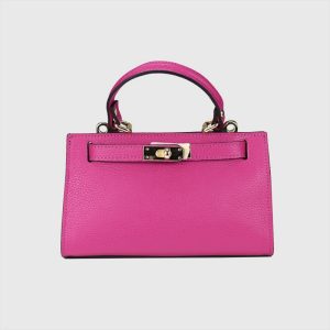 ASTRID MINI BORSA A MANO IN PELLE BOTTALATA – DISPONIBILE IN VARI COLORI