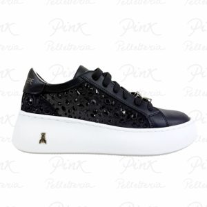 PATRIZIA PEPE Flynewwater Sneaker Strass PJ355.01 Nero.