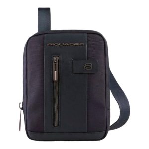 PIQUADRO Borsello Piccolo in pelle e Tessuto  CA3084BR2/BLU Blue