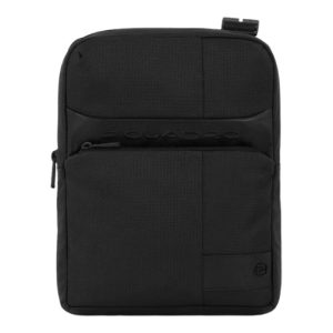 PIQUADRO Borsello Porta Ipad in Tessuto e Pelle CA1816W129/N Nero