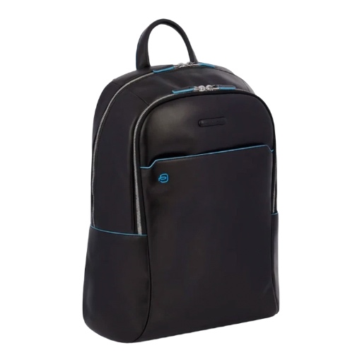 PIQUADRO Zaino Grande 15,60″ in Pelle CA4762B2/N Nero - immagine 3