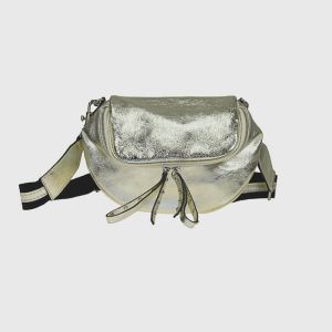 BORSA MARSUPIO IN PELLE LAMINATA PETRONA – DISPONIBILE IN VARI COLORI