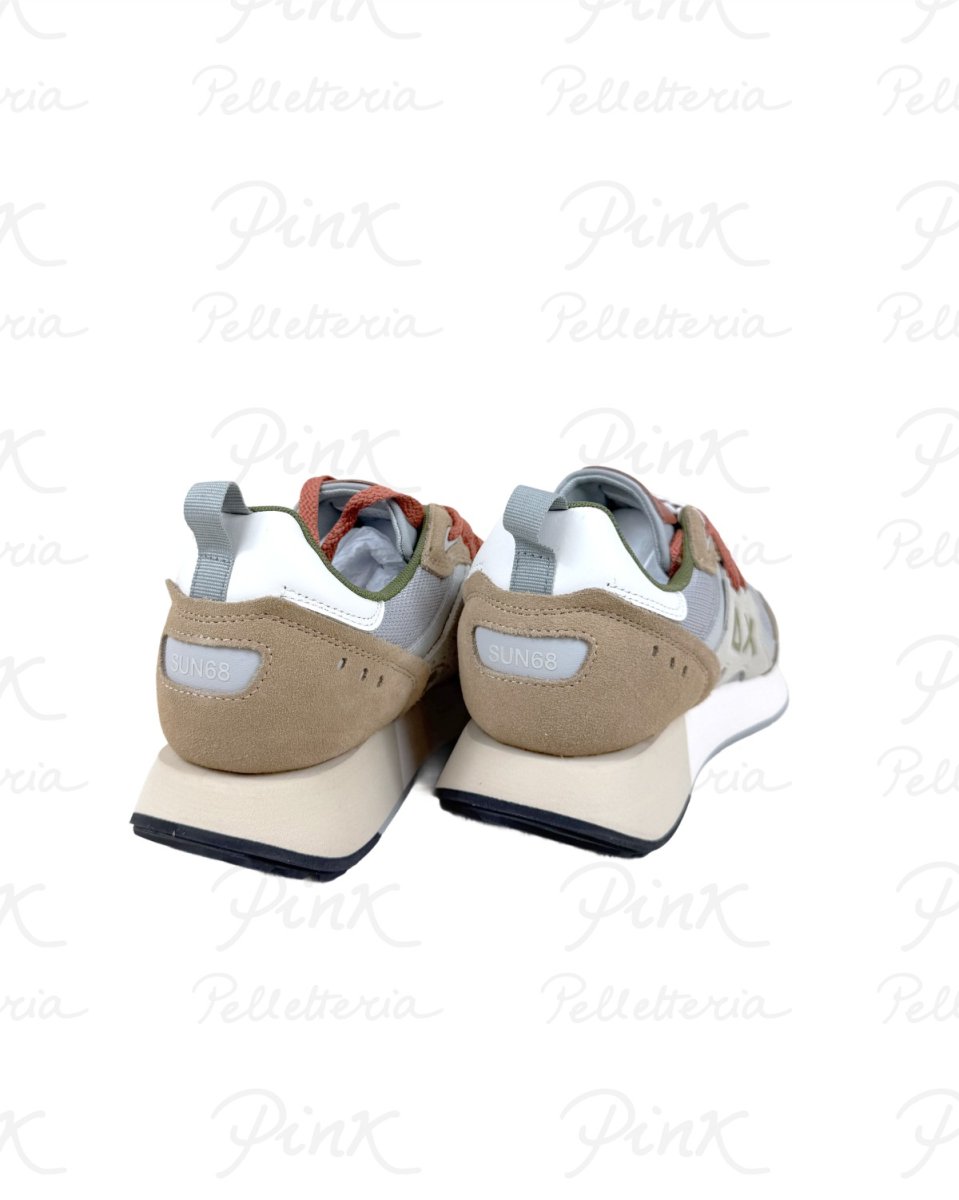 SUN68 Jaki Outdoor Sneaker Uomo BZ36118 16 Beige. - immagine 4